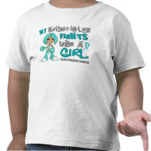 Mother-In-Law Fights Like Girl Ovarian Cancer 42.9 T-shirts