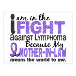 Mother-In-Law Means World To Me H Lymphoma Post Card