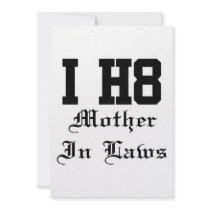 mother in laws custom announcements