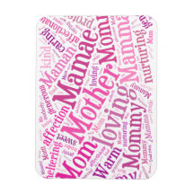 Mother In Many Languages Magnet