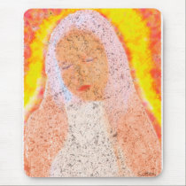 Mother in Prayer mousepads