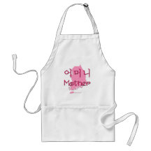 Mother (Korean) map Aprons
