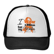 Mother - Leukemia Ribbon Mesh Hats