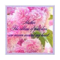 Mother Love Stretched Canvas Print
