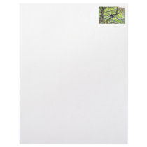 Mother Monkey and Baby in Jungle Personalized Letterhead