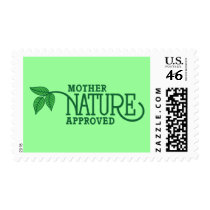 Mother Nature Approved postage