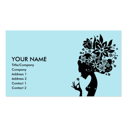 mother nature business card template