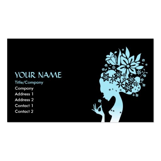 mother nature business card templates (front side)