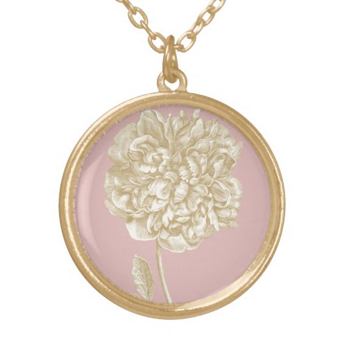 Mother Necklace, Peony Bloom