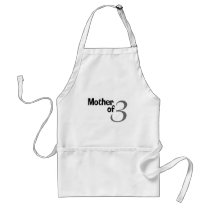 Mother Of 3 Apron