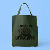 "Mother of Bearded Dragons" Tote bags