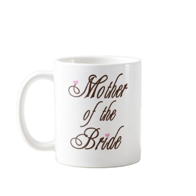 Mother of Bride Classy Browns coffee mug