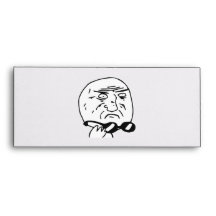 Mother of God Rage Face Comic Meme Envelopes