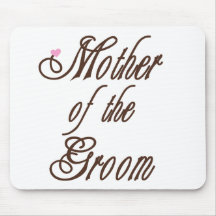 Mother of Groom Classy Browns Mouse Mat