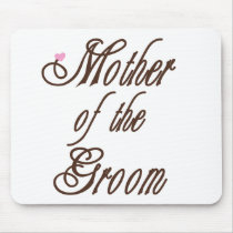 Mother of Groom Classy Browns mousepads