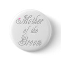 Mother of Groom Classy Grays buttons