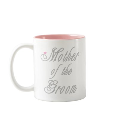 Mother of Groom Classy Grays Coffee Mug