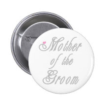Mother of Groom Classy Grays Pins