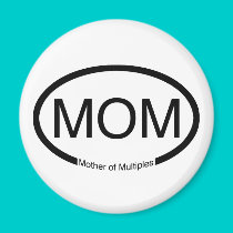 Mother of Multiples magnets by Scrappintwins Mother of Multiples magnets