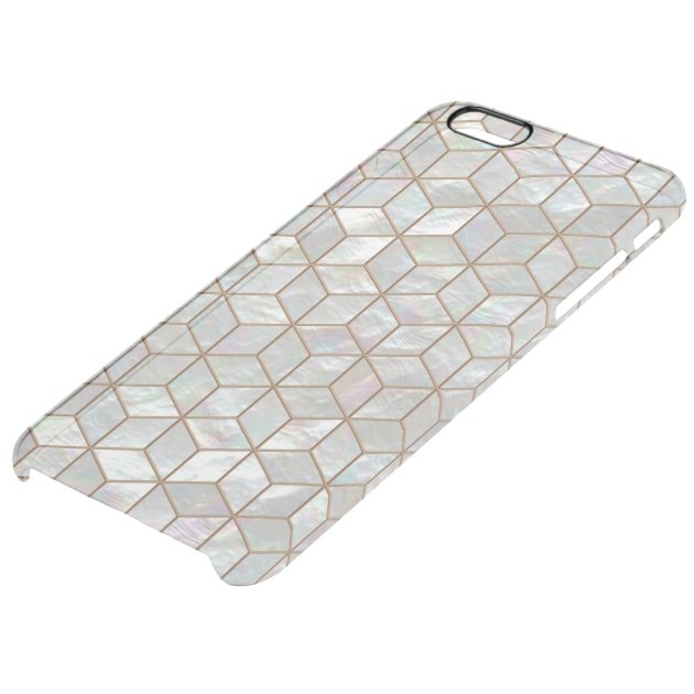 Mother Of Pearl Tiles Uncommon Clearlyâ„¢ Deflector iPhone 6 Plus Case-4