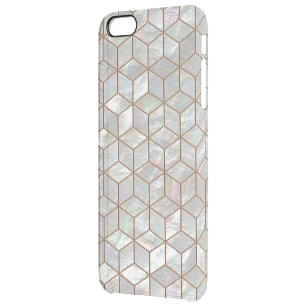 Mother Of Pearl Tiles Uncommon Clearlyâ„¢ Deflector iPhone 6 Plus Case