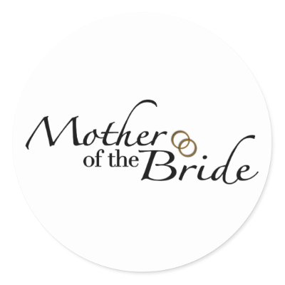 Mother Of The Bride 2 stickers