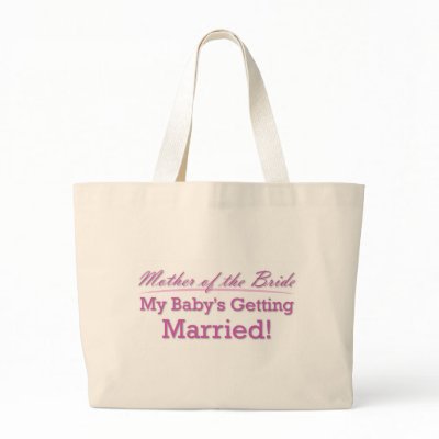 Mother of the Bride Canvas Bag