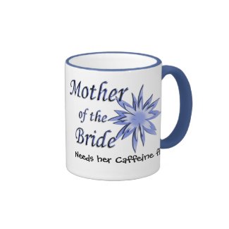 Mother of the Bride Blue Coffee Mug