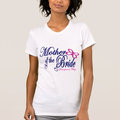 Mother of the Bride/ Butterfly Tshirt
