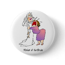 Mother of the Bride button