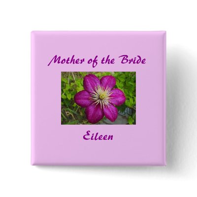 Mother of the Bride Button