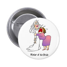 Mother of the Bride button