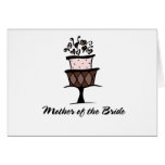 Mother of the Bride Cake Cards