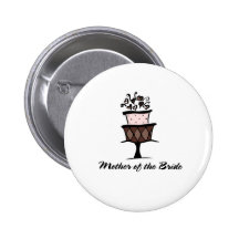 Mother of the Bride Cake Pins