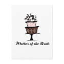 Mother of the Bride Cake postcards