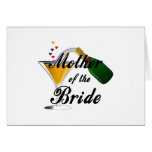 Mother Of The Bride Champagne Toast Greeting Card