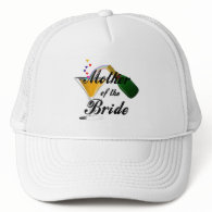 Mother Of The Bride Champagne Toast Mesh Hat