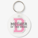 Mother of the Bride Cheer keychains