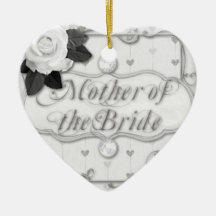 mother of the bride christmas ornament