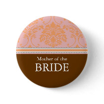 Mother of the Bride / Groom damask Button by Classic_Events Mother of the Bride / Groom damask Button