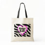 Mother of the Bride (Heart Zebra Stripes) Bag