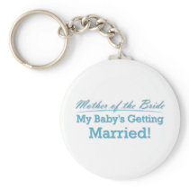 Mother of the Bride Keychain