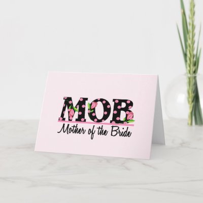 Mother of the Bride (MOD) Tulip Lettering cards
