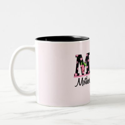 Mother of the Bride (MOD) Tulip Lettering Coffee Mugs