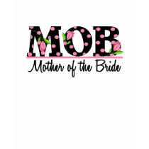 Mother of the Bride (MOD) Tulip Lettering t-shirts