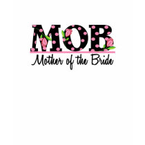 Mother of the Bride (MOD) Tulip Lettering t-shirts