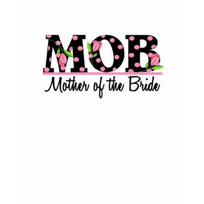 Mother of the Bride (MOD) Tulip Lettering t-shirts