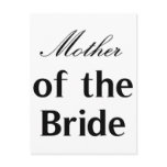 Mother of the bride post cards