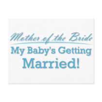 Mother of the Bride Postcards