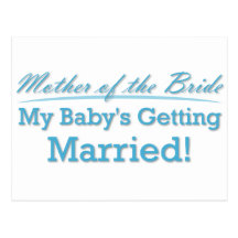 Mother of the Bride Postcards